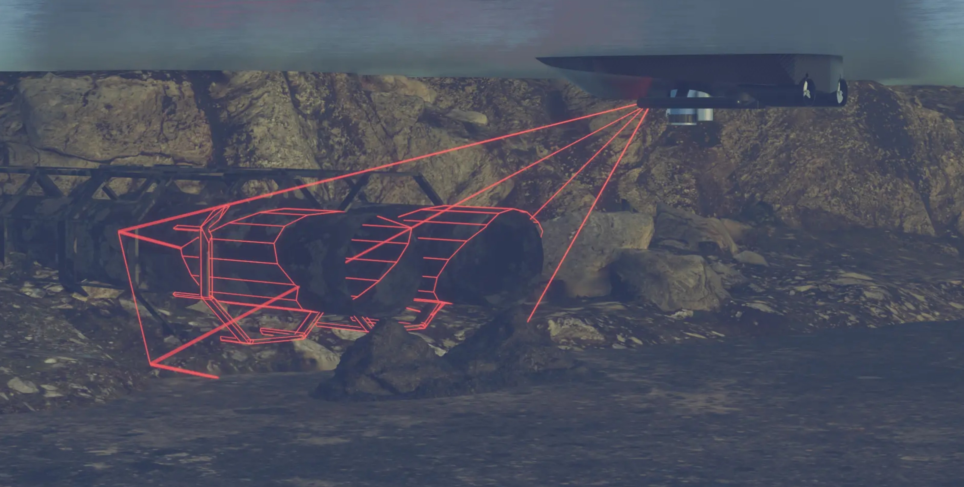 Underwater scanning USV 3